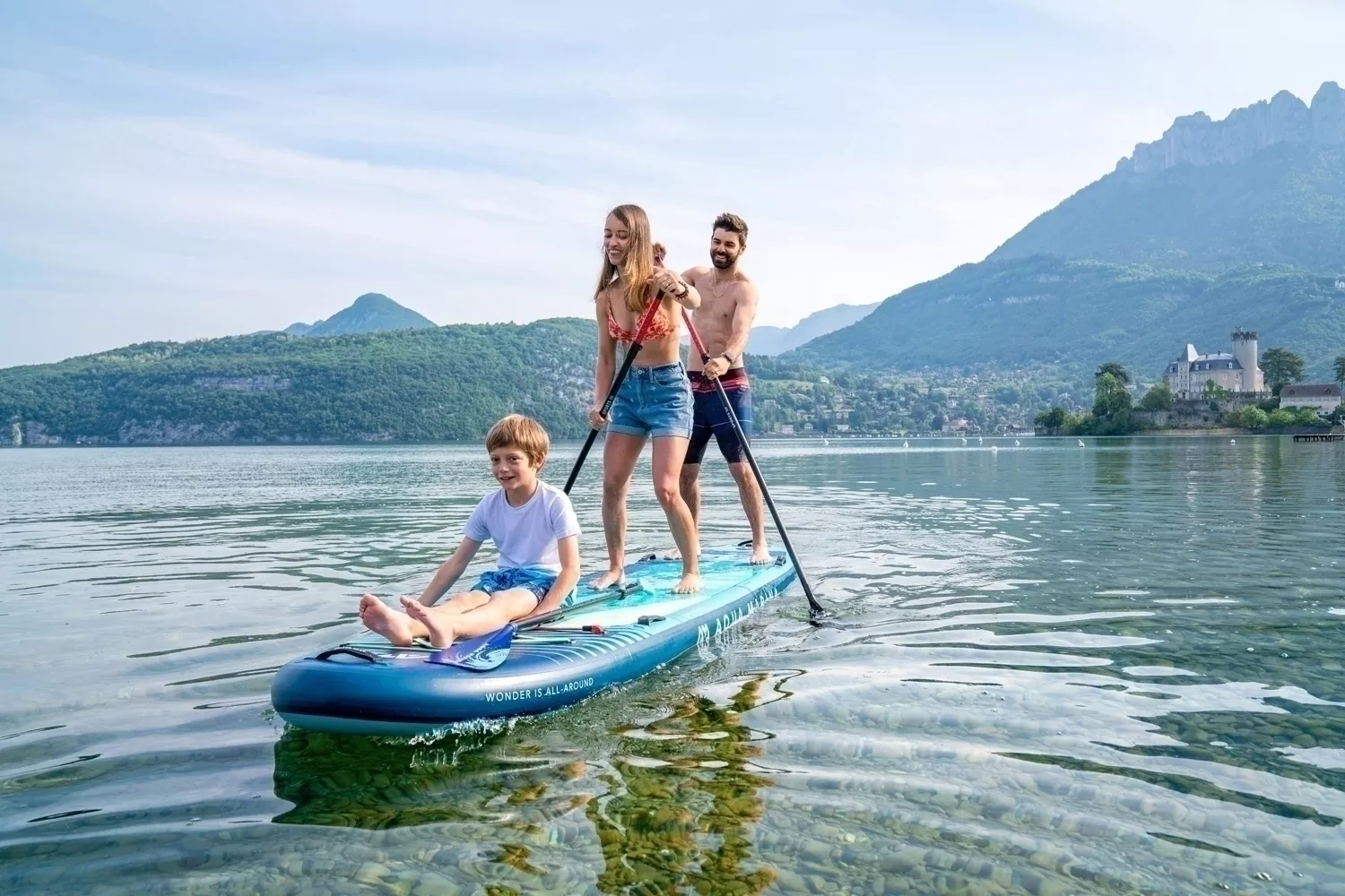Доска SUP надувная Aqua Marina Super Trip семейная 12'6" (2025) вид 10