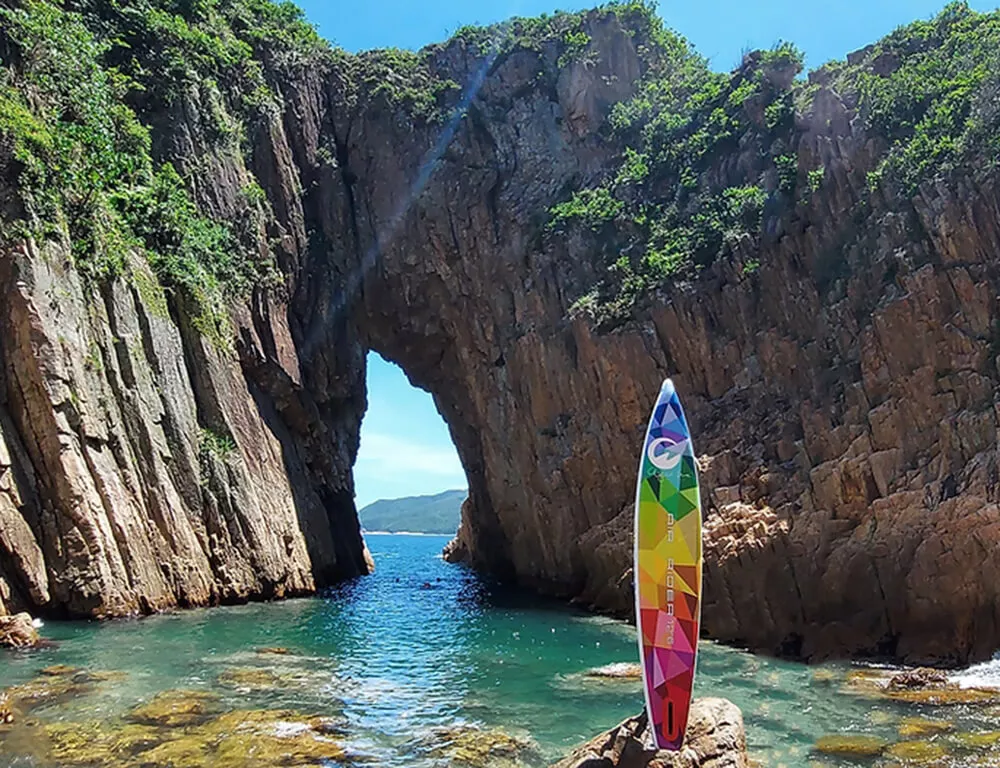Доска SUP надувная AQUA INC AirRider Ammolite 12'6"x31"x15 вид 5