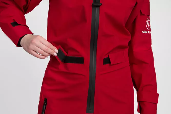 Сухой гидрокостюм для SUP Abranta Comfort RED женский на рост 167-172 вид 7