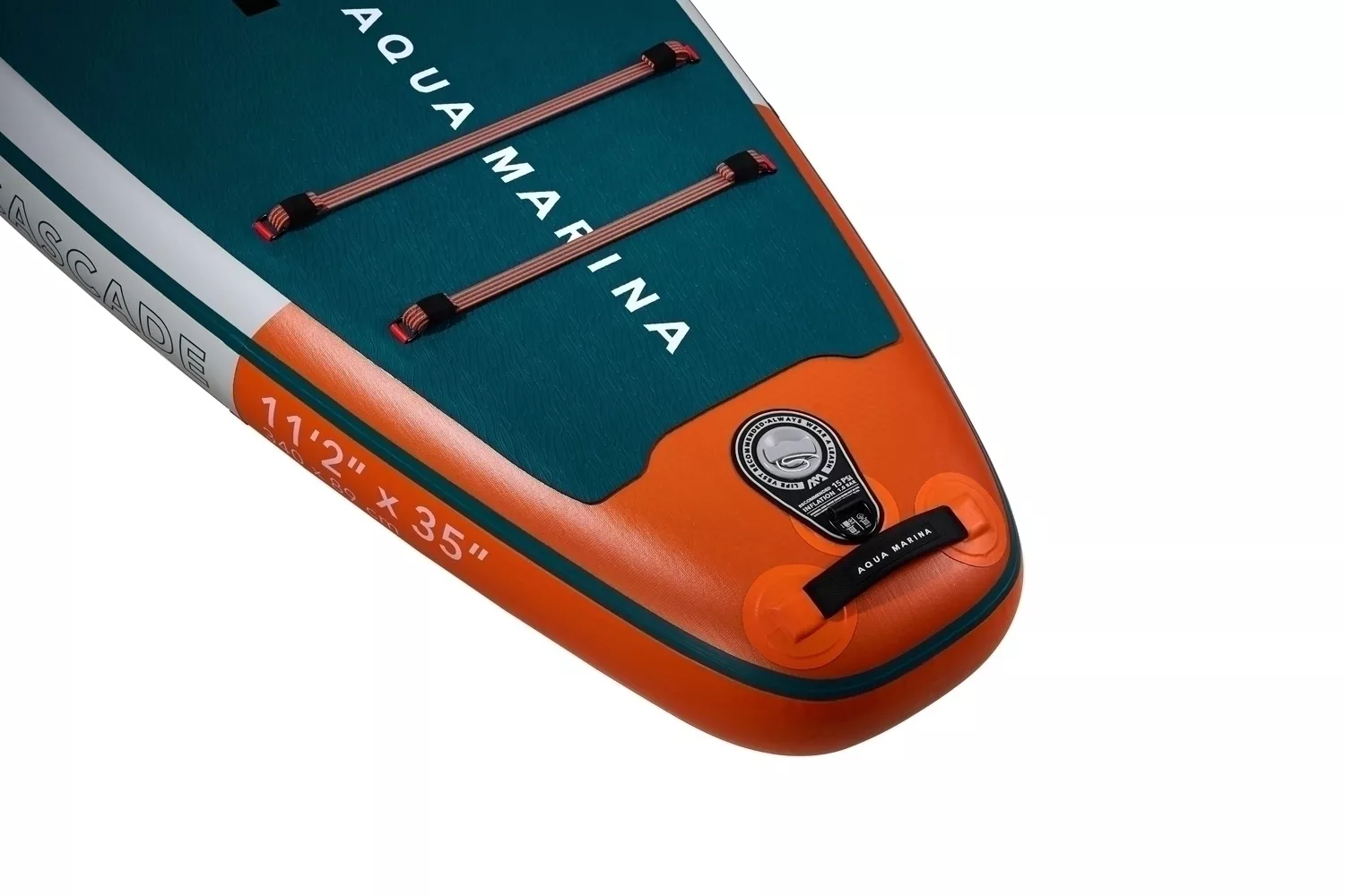 Доска SUP надувная Aqua Marina Cascade гибрид САП/КАЯК 11'2" (2025) вид 8