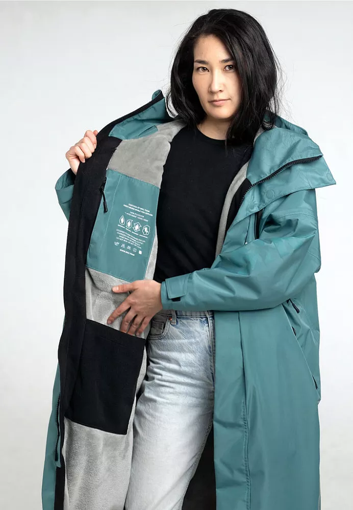 Парка TORTUGA PROLINE fit (Бирюзовый/Светло-серый) вид 9