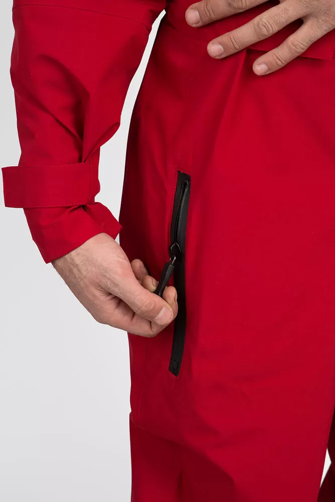 Сухой гидрокостюм для SUP Abranta Comfort RED мужской на рост 173-178 вид 6