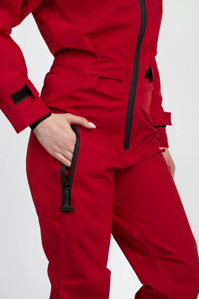 Сухой гидрокостюм для SUP Abranta Comfort RED женский на рост 167-172 вид 3