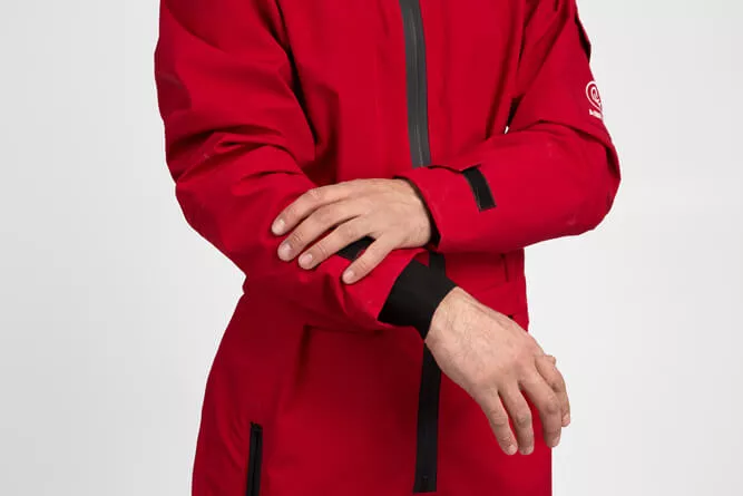 Сухой гидрокостюм для SUP Abranta Comfort RED мужской на рост 173-178 вид 9