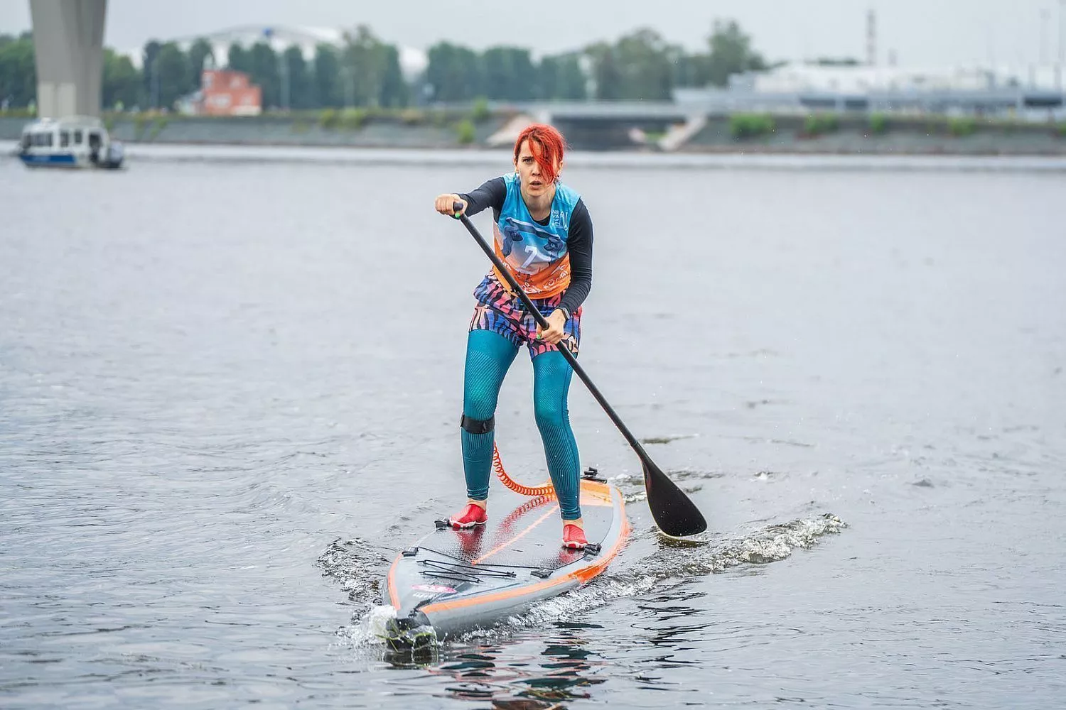 Доска SUP надувная Shark Touring Racing 12'6"x27" (2024) вид 9