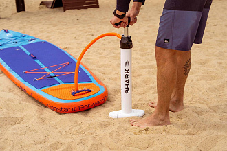 Насос Shark High presure air pump со складными ножками вид 3