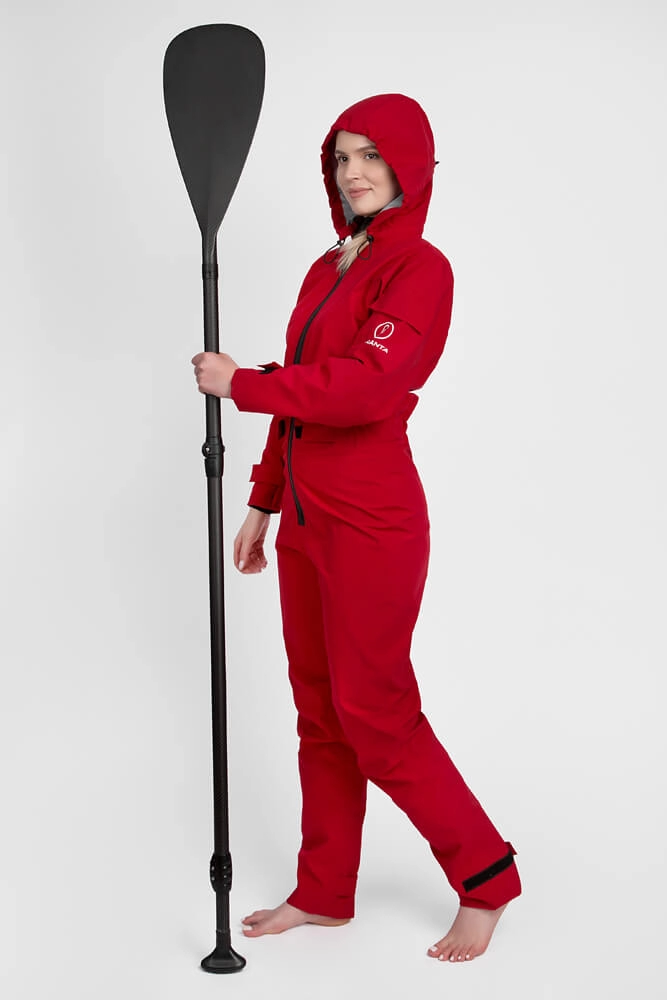 Сухой гидрокостюм для SUP Abranta Comfort RED женский на рост 161-166 вид 10