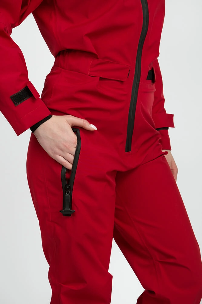 Сухой гидрокостюм для SUP Abranta Comfort RED женский на рост 161-166 вид 1