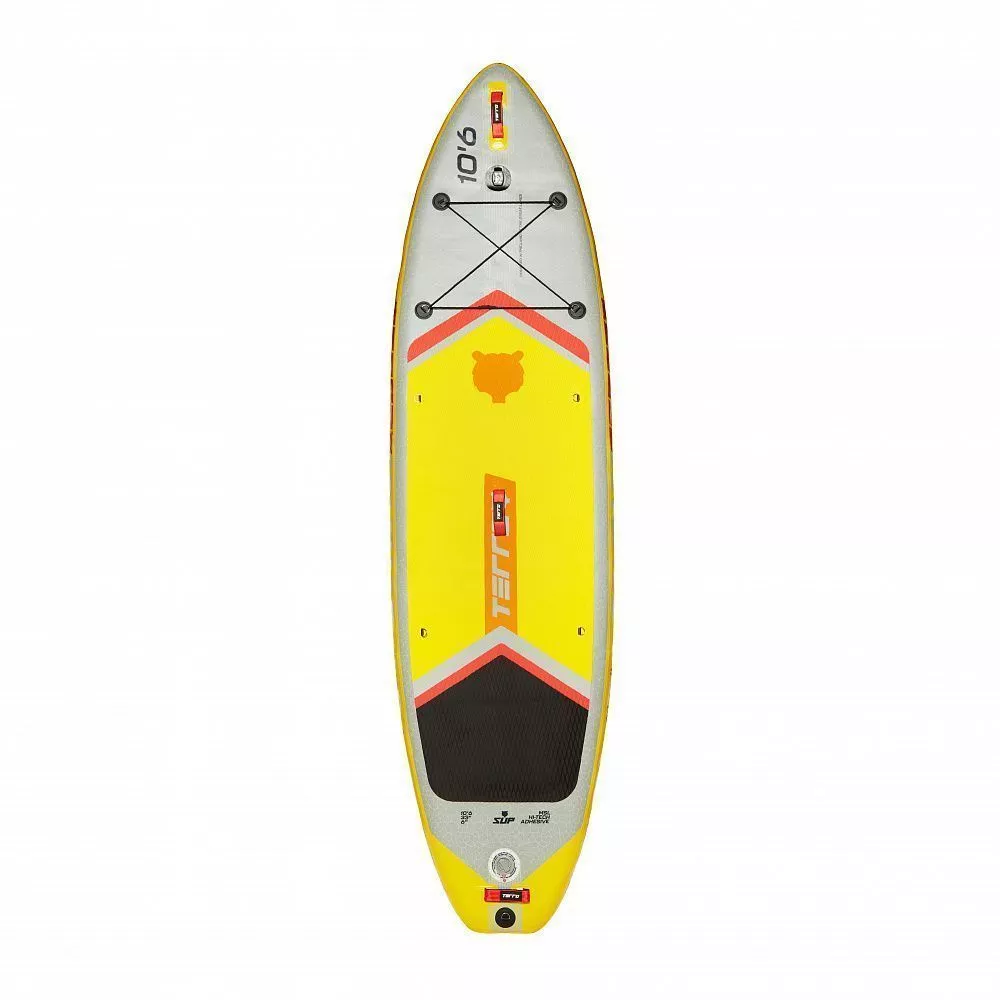 Доска надувная TERRO SUP Yellow 10'6"x33"x6" COMPASS желтая вид 1