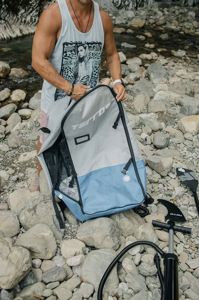 Доска надувная TERRO SUP Yellow 10'6"x33"x6" COMPASS желтая вид 18