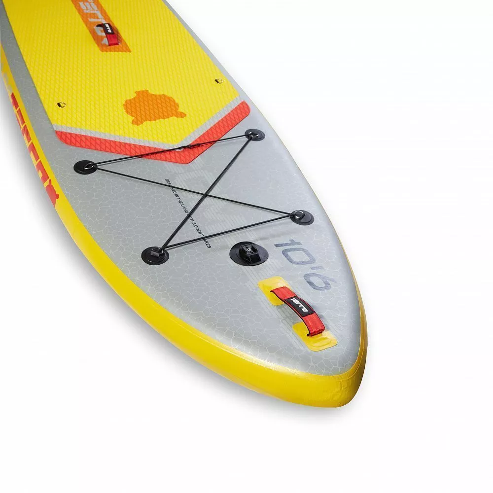 Доска надувная TERRO SUP Yellow 10'6"x33"x6" COMPASS желтая вид 5
