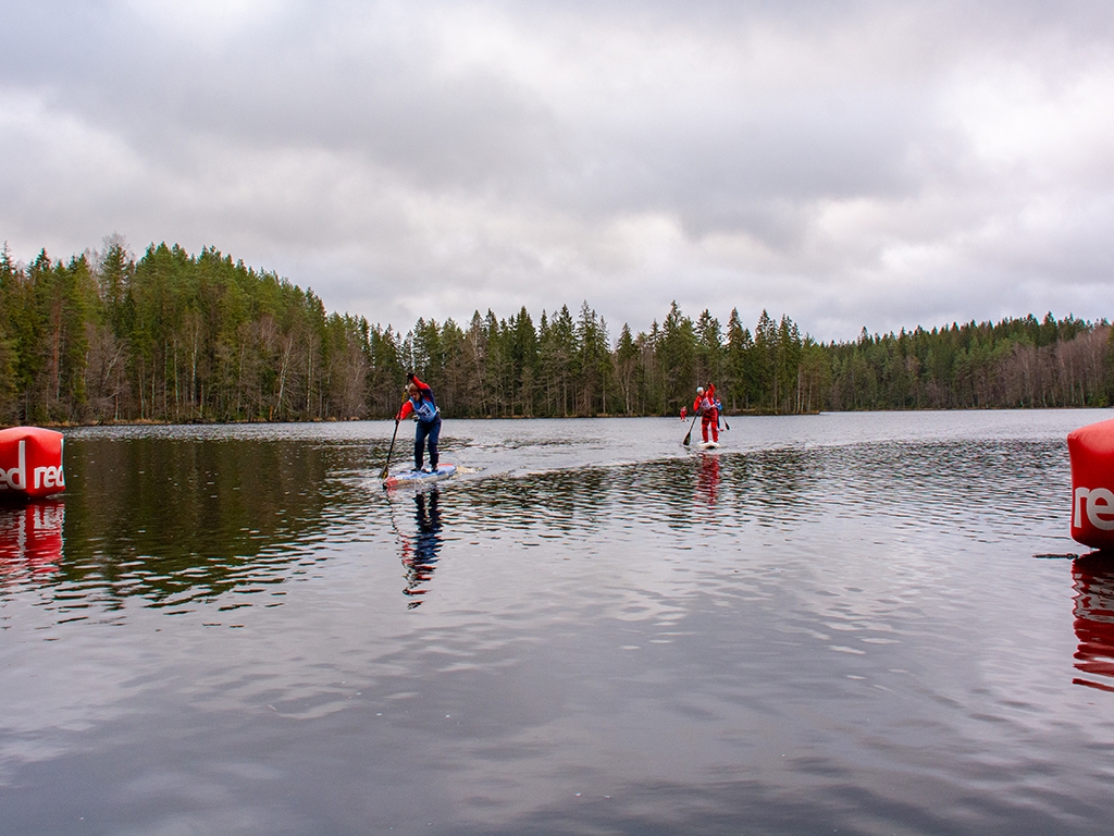 САП в Ленинградской области, SUP на озере Длинное
