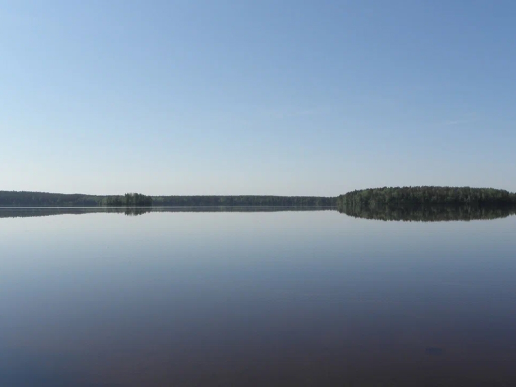 SUP в Ленинградской области на озере Зеркальное