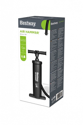 Насос воздушный механический ручной Bestway 62030 48см 3.5л вид 6