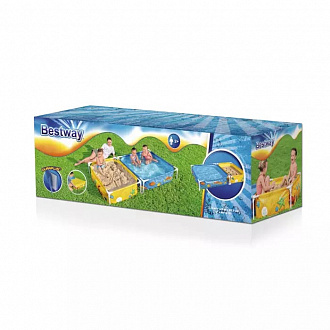 Детский каркасный бассейн Bestway 561CF My First Pool с песочницей 213х122х30, 5см, 365л+200л вид 1