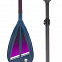 Весло SUP разборное RED PADDLE Hybrid Tough 3-piece (50% карбон/нейлон) Purple 2023
