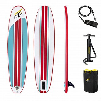 Доска SUP надувная BESTWAY HYDRO FORCE Compact surf 8' 2021