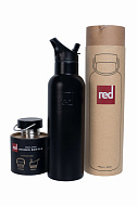 Бутылка-термос из нержавеющей стали RED ORIGINAL DRINKS BOTTLE BLACK 750мл