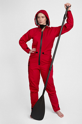 Сухой гидрокостюм SUP Abranta Comfort RED женский на рост 173-178