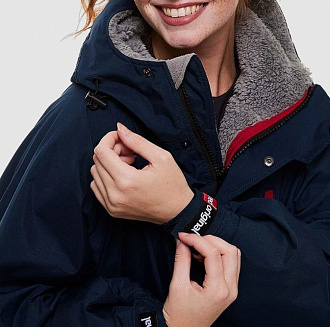 Мембранная унисекс парка RED ORIGINAL EVO с капюшоном navy вид 14