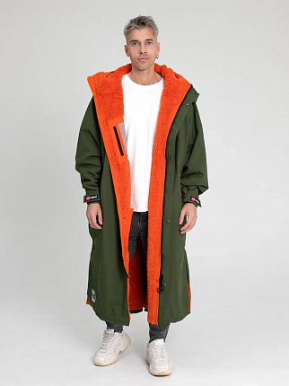 Мембранная унисекс парка RED ORIGINAL EVO с капюшоном parker green вид 1