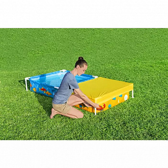 Детский каркасный бассейн Bestway 561CF My First Pool с песочницей 213х122х30, 5см, 365л+200л вид 4