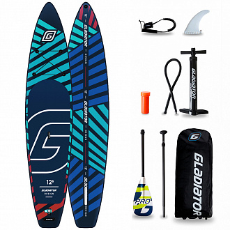 SUP доска надувная Gladiator PRO 12.6T DSGN
