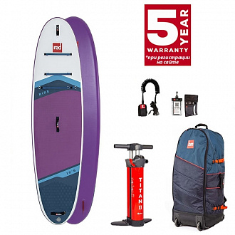 Доска SUP надувная RED PADDLE 10'6"x32" Ride Purple 2024