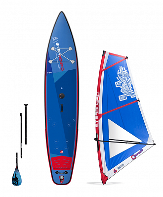 Комплект STARBOARD WATERMAN PACKAGE SUP WINDSURFING INFLATABLE WITH TOURING 12'6" 2021