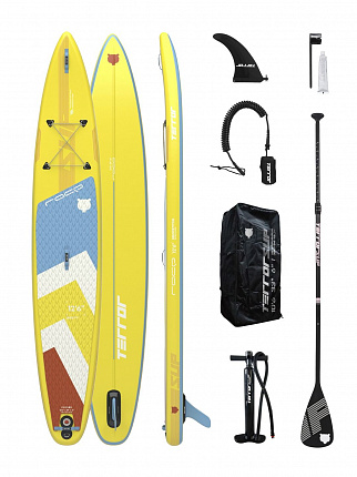 Доска надувная TERRO SUP Yellow 12'6 RACE желтая