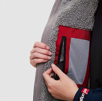 Мембранная унисекс парка RED ORIGINAL EVO с капюшоном navy вид 12