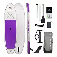 Прогулочный надувной сапборд Air Degree 10'6"х32"х6" purple