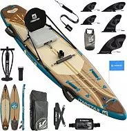 Надувной сапборд iTaoStar Wild 11'6×34"×6" с сиденьем (сап-каяк)