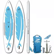 Доска SUP надувная Indiana 12'6"x32"x6" Feather (2025)