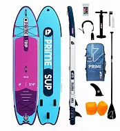 Сапборд надувной SUP Prime 12'4"x33"x6" Trip light blue (2025)