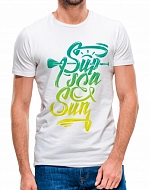 Футболка SUP face "SUP SEA SUN" мужская
