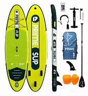 Сапборд надувной SUP Prime 10'8"x33"x6" Flip yellow (2025)