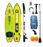 Сапборд надувной SUP Prime 11'2"x33"x6" Flow yellow (2025)
