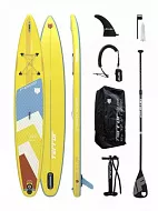 Доска надувная TERRO SUP Yellow 14'x28"x6" CAPTAIN желтый