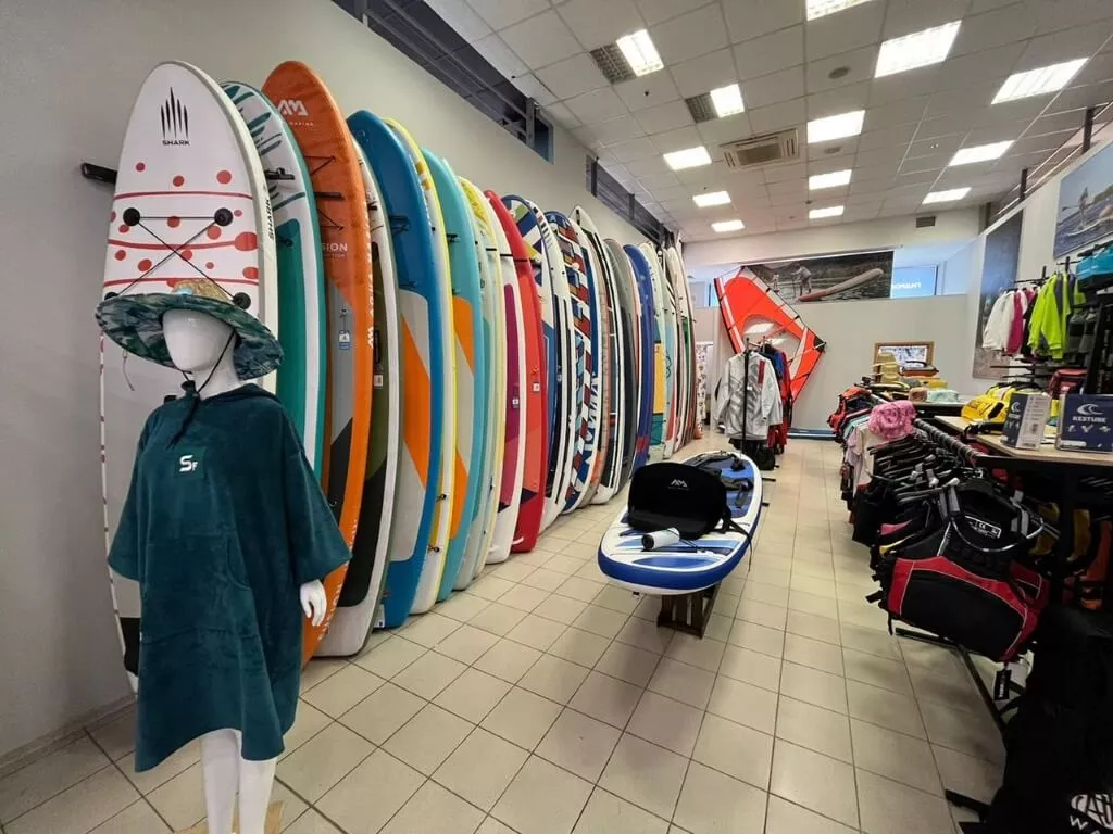 Магазин SUP-club.ru в Санкт-Петербурге, ТРК Гулливер Магазин SUP-club.ru в Санкт-Петербурге, ТРК Гулливер