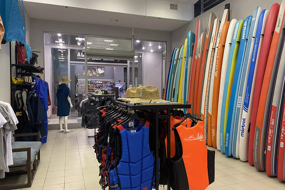 Магазин SUP-club.ru в Санкт-Петербурге, ТРК Гулливер Магазин SUP-club.ru в Санкт-Петербурге, ТРК Гулливер
