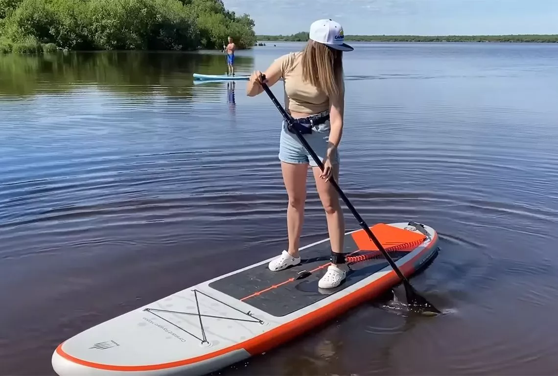 Разворот на SUP Разворот на SUP