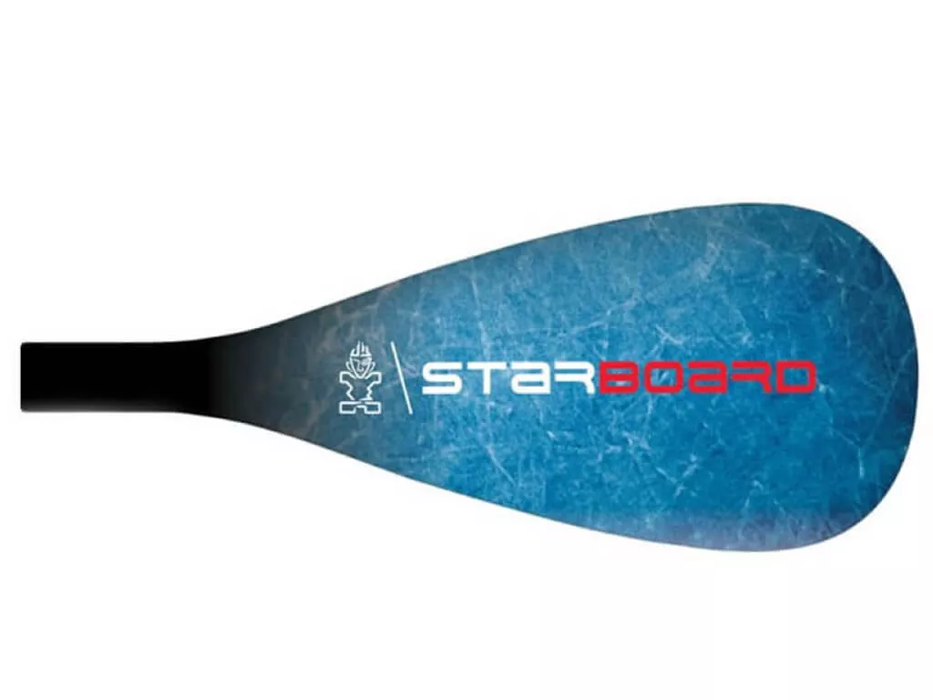 Каплевидная форма лопатки весла starboard enduro Каплевидная форма лопатки весла starboard enduro