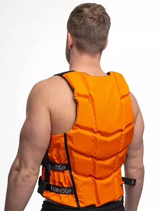 Жилет страховочный Standart HikeXp (оранжевый) вид 7