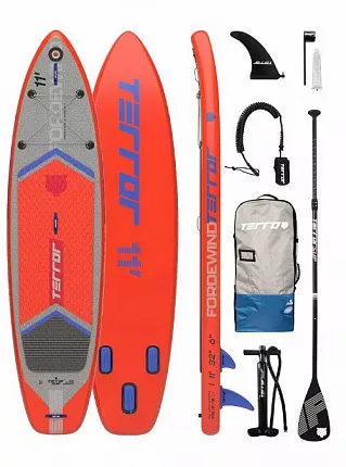 Доска SUP надувная TERRO 11'6*32"*6" FORDEWIND red