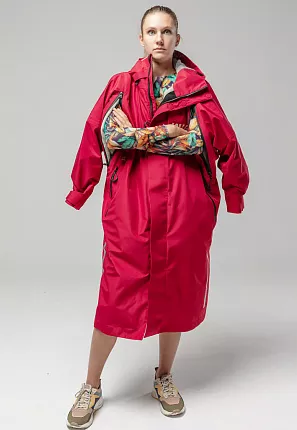 Парка TORTUGA PROLINE fit (Красный/Светло-серый)