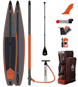 Доска SUP надувная Shark Touring PRO 14'x29" (2024)