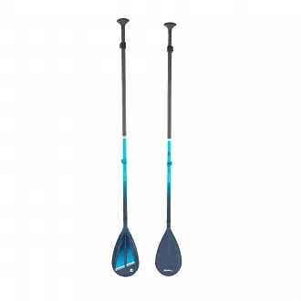 Весло SUP карбоновое разборное RED PADDLE Hybrid Tough Blue 2024 вид 1