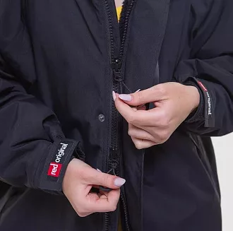 Мембранная унисекс парка RED ORIGINAL EVO с капюшоном stealth black вид 13