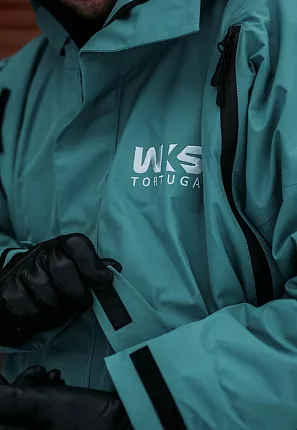 Парка TORTUGA PROLINE fit (Бирюзовый/Светло-серый) вид 2